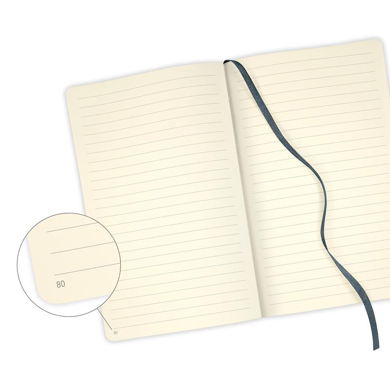 Castelli Copper and Gold A5 Ruled Honey Copper Notebook image number 1